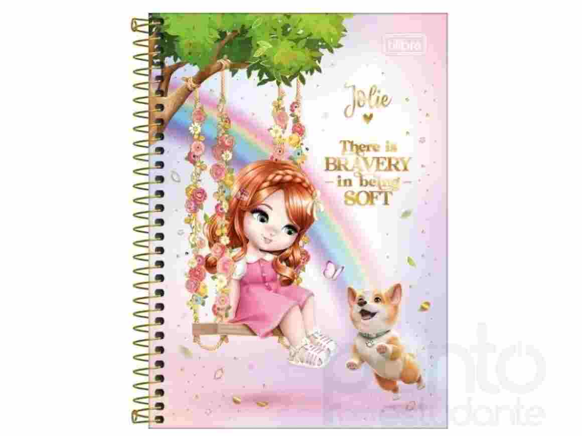 CADERNO C.D. 1X1 JOLIE